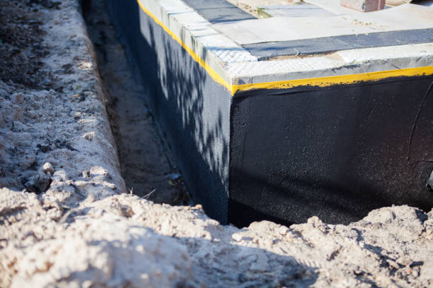 SJ Waterproofing Pros completing home waterproofing near Pine Village, IN